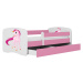 Kocot kids Dětská postel Babydreams jednorožec růžová, varianta