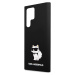 Zadní kryt Karl Lagerfeld Liquid Silicone Choupette NFT pro Samsung Galaxy S24 Ultra, black