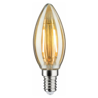 PAULMANN LED svíčka 2,6 W E14 zlatá zlaté světlo 287.04