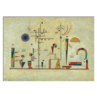 Umělecký tisk Ernst und Spaß, Wassily Kandinsky, 80 × 60 cm