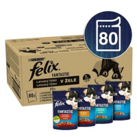 Felix Fantastic lahodný výběr v želé 80 × 85 g