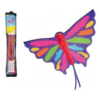 Drak létající nylon motýl 130x74cm v sáčku