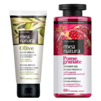 Mea Natura Sprchový gel granátové jablko 300 ml + krém na ruce výživa a hydratace 100 ml