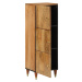 vidaXL Skříň highboard 40 x 33 x 110 cm masivní mangovníkové dřevo