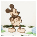 Dřevěná postavička na dort - Mickey mouse