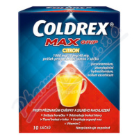 Coldrex MAXGrip Citron 1000mg/10mg/40mg scc.10 II