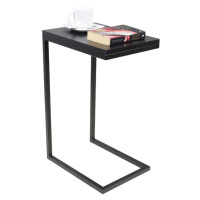 ArtAdrk Příruční stolek SPARK | černé nohy Barva: Černá
