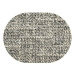 Kusový koberec Alassio béžová ovál 120 × 170 cm