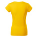 Dámské tričko Malfini Fit V-neck žlutá