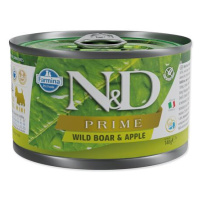 KONZERVA N&D DOG PRIME BOAR & APPLE 140g