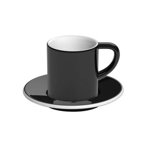 Loveramics Bond - 80 ml Espresso cup and saucer - Black