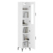 vidaXL Skříň highboard bílá 34,5 x 34 x 180 cm kompozitní dřevo