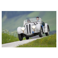 Fotografie BMW 328, built in 1956, Ennstal Classic 2008, Styria, Austria, Europe, 40 × 26.7 cm