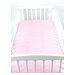BBL Dětské prostěradlo do postele minky - 120 x 60 cm - růžové