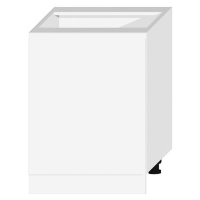 Kuchyňská skříňka Livia D60PC PL bílý puntík mat
