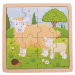 Bigjigs Toys Puzzle ovce s jehňátkem SHEEP