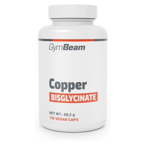 GymBeam Bisglycinát měďnatý 120 kapslí