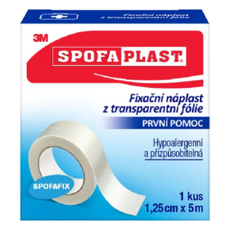 3M Spofaplast 431 Fixační náplast transparentní fol.5mx12.5mm