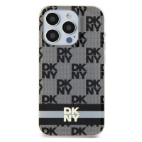 Dkny DKHMN61HCPTSK iPhone 11 Xr 6,1 černý/černý pevný obal IML Kostkovaný