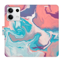 iSaprio flip pouzdro Abstract Paint 06 pro Xiaomi Redmi Note 13 5G