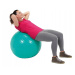 Gymnastický masážní míč 60 cm s pumpičkou, červený