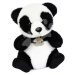 Plyšová panda The Little Companions Histoire d’ Ours černobílá 20 cm od 0 měsíců