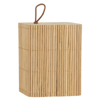 IB Laursen Čtvercová bambusová krabička s víkem
