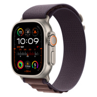 Apple Watch Ultra 2 49 mm loop S smart hodinky Titan/Indigo Alpine