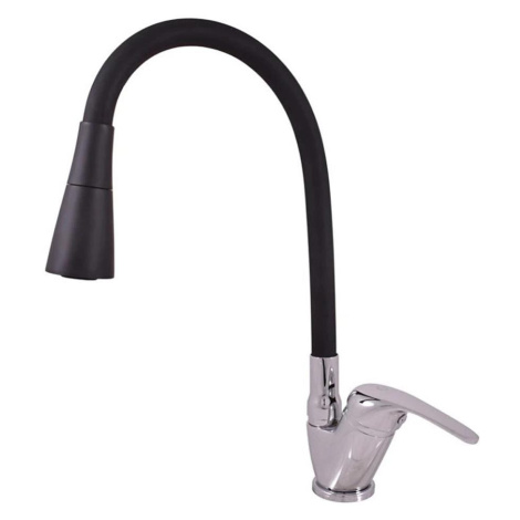 RAV Slezák SA006.0/13 - Dřezová baterie SAZAVA 35,6 cm černá/lesklý chrom SA006.0/13 RAV SLEZÁK