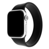 FIXED Elastic Silicone Strap pro Apple Watch 42/44/45/Ultra 49mm velikost S černý