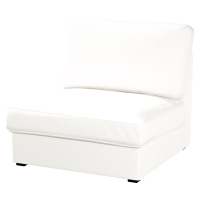 Dekoria Potah na neskládací křeslo IKEA Kivik, sněhová bílá, křeslo Kivik, Cotton Panama, 702-49