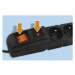 Prodlužovací kabel EMOS P53899 s přepěťovou ochranou 1,5m/8zásuvek černá 1909080153