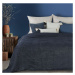 ArtFir Přehoz na postel PALERMO | tmavě modrá 220 x 240 cm