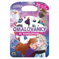 Ledové království - Omalovánky se samolepkami JIRI MODELS a. s.