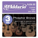 D'Addario EJ26-3D Phosphor Bronze Custom Light - .011 - .052 - 3ks