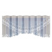 Dekorační žakárová záclona s řasící páskou JANAI 140 bílá 300x140 cm MyBestHome