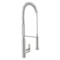 Grohe 32950DC0 - Dřezová baterie s flexibilním ramenem, supersteel