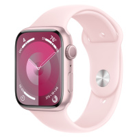 Apple Watch S9 45 mm sport band M/L smart hodinky Pink