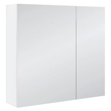 Koupelnová skříňka se zrcadlem Malaga bílá 80