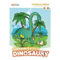 Dobrodružství s dinosaury (Druhohory s Bětkou) - Kristýna Krausová - kniha z kategorie Omalovánk