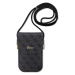 Pouzdro Guess PU 4G Metal Logo Script Phone Bag Black