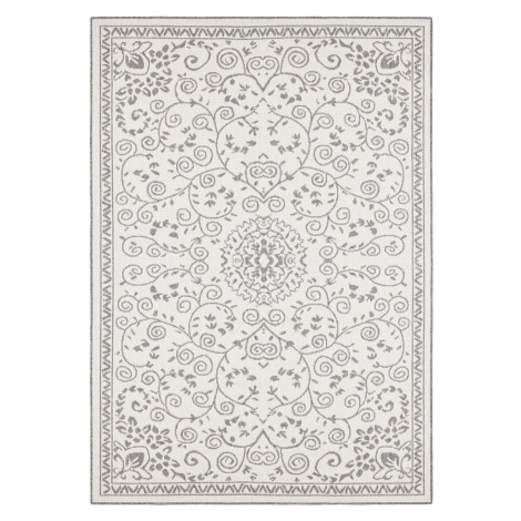 NORTHRUGS - Hanse Home koberce Kusový koberec Twin Supreme 103866 Leyte Grey/Cream – na ven i na