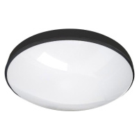 LED Koupelnové stropní svítidlo CIRCLE LED/18W/230V 4000K pr. 30 cm IP44 černá