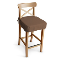 Dekoria Sedák na židli IKEA Ingolf - barová, hnědá, barová židle Ingolf, Loneta, 133-09
