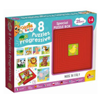 Lisciani CAROTINA BABY 9 PUZZLE - Zvířátka