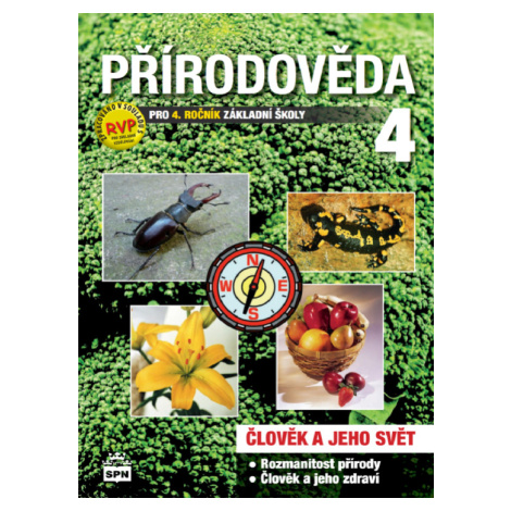 Přírodověda pro 4. r. ZŠ, učebnice - Marie Čechurová SPN