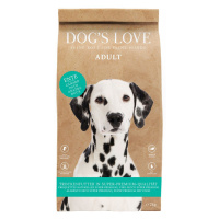 DOG'S LOVE granule kachní maso 2 × 12 kg