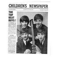 Fotografie The Beatles, front page of 'The Children's Newspaper', December 1963, English School,