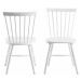 Dkton Designová jídelna židle Neri bílá