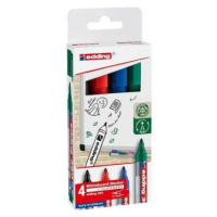Popisovač Edding 360/4 na bílé tabule 4 barvy válcový hrot 1,5-3mm